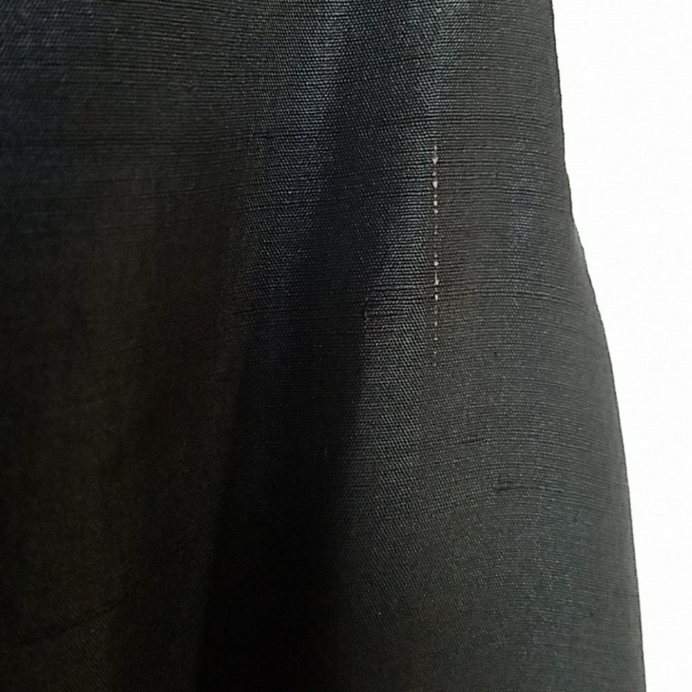 Vintage Raw Silk Dress - Picture 5 of 6